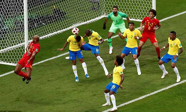 ไฮไลท์ฟุตบอล บอลโลก 2018 บราซิล 1-2 เบลเยียม