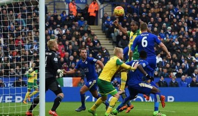 ไฮไลท์ฟุตบอล พรีเมียร์ลีก เลสเตอร์ 1-0 นอริช