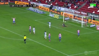 ไฮไลท์ฟุตบอล ลาลีกา สปอร์ติ้ง คิฆอน 2-4 เอสปันญ่อล