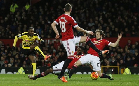 ไฮไลท์ฟุตบอล พรีเมียร์ลีก แมนฯยูไนเต็ด 1-0 วัตฟอร์ด