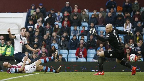 ไฮไลท์ฟุตบอล พรีเมียร์ลีก แอสตัน วิลล่า 0-2 สเปอร์ส