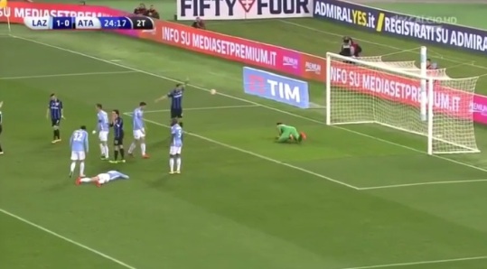 ไฮไลท์ฟุตบอล กัลโช่ เซเรีย อา ลาซิโอ 2-0 อตาลันต้า