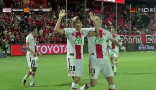 ไฮไลท์ฟุตบอล ไทยพรีเมียร์ลีก SCG เมืองทอง 0-1 บีอีซี เทโร ศาสน