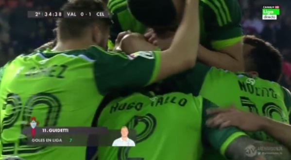 ไฮไลท์ฟุตบอล ลาลีกา บาเลนเซีย 0-2 เซลต้า บีโก้