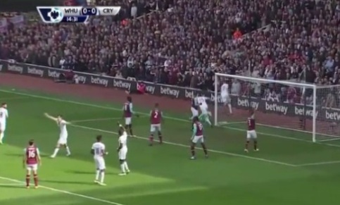 ไฮไลท์ฟุตบอล พรีเมียร์ลีก เวสต์แฮม 2-2 คริสตัล พาเลซ