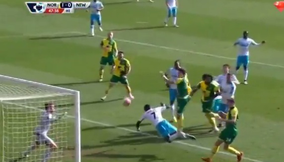 ไฮไลท์ฟุตบอล พรีเมียร์ลีก นอริช ซิตี้ 3-2 นิวคาสเซิล