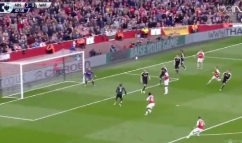 ไฮไลท์ฟุตบอล พรีเมียร์ลีก อาร์เซนอล 4-0 วัตฟอร์ด