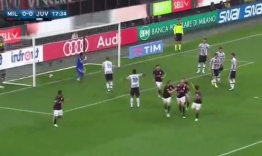 ไฮไลท์ฟุตบอล กัลโช่ เซเรีย อา เอซี มิลาน 1-2 ยูเวนตุส