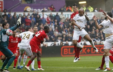 ไฮไลท์ฟุตบอล พรีเมียร์ลีก สวอนซี 3-1 ลิเวอร์พูล