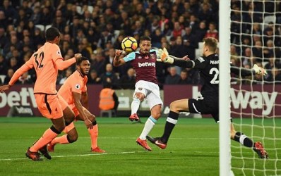 ไฮไลท์ฟุตบอล พรีเมียร์ลีก เวสต์แฮม 1-4 ลิเวอร์พูล