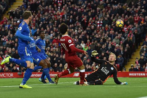 ไฮไลท์ฟุตบอล พรีเมียร์ลีก ลิเวอร์พูล 2-1 เลสเตอร์