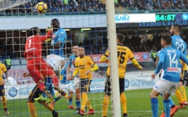 ไฮไลท์ฟุตบอล กัลโช่ เซเรีย อา นาโปลี 2-0 เวโรน่า