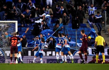 ไฮไลท์ฟุตบอล โคปา เดล เรย์ เอสปันญ่อล 1-0 บาร์เซโลน่า