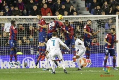 ไฮไลท์ฟุตบอล ลาลีกา เลบานเต้ 2-2 เรอัล มาดริด