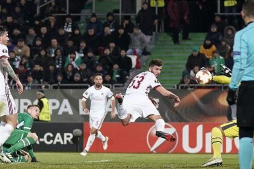 ไฮไลท์ฟุตบอล ยูฟ่า ยูโรป้า ลีก ลูโดโกเรทส์ 0-3 เอซี มิลาน