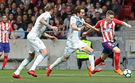 ไฮไลท์ฟุตบอล ลาลีกา แอต.มาดริด 1-0 ลาคอรุนญ่า