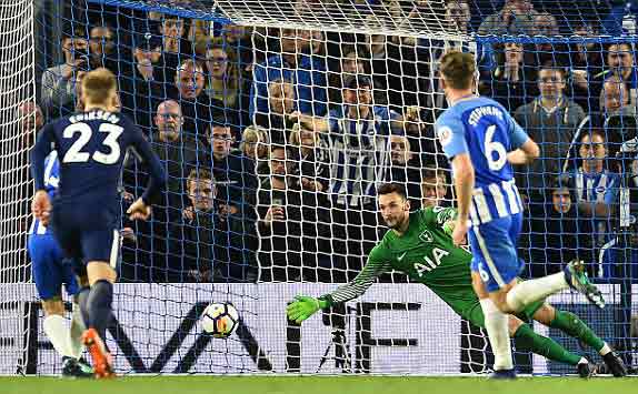 ไฮไลท์ฟุตบอล พรีเมียร์ลีก ไบรท์ตัน 1-1 สเปอร์ส