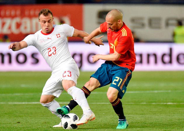 ไฮไลท์ฟุตบอล กระชับมิตรทีมชาติ สเปน 1-1 สวิตเซอร์แลนด์