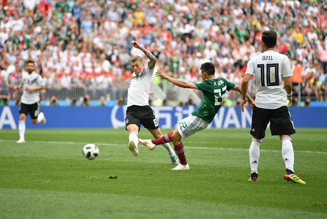 ไฮไลท์ฟุตบอล บอลโลก 2018 เยอรมนี 0-1 เม็กซิโก