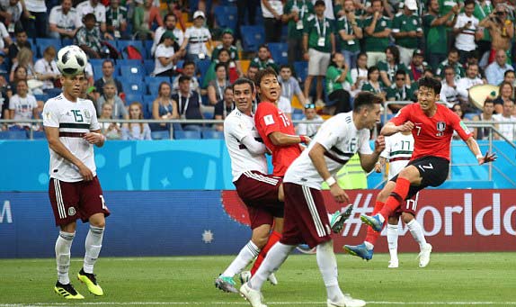 ไฮไลท์ฟุตบอล บอลโลก 2018 เกาหลีใต้ 1-2 เม็กซิโก