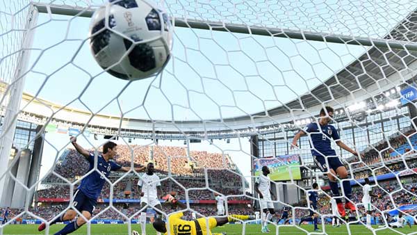 ไฮไลท์ฟุตบอล บอลโลก 2018 ญี่ปุ่น 2-2 เซเนกัล