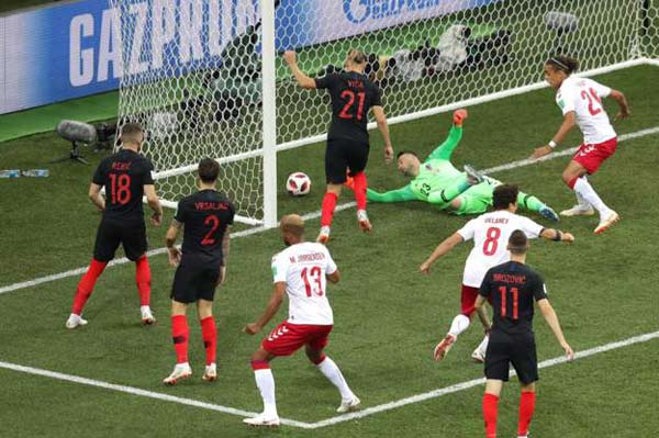 ไฮไลท์ฟุตบอล บอลโลก 2018 โครเอเชีย 1-1 (Pen 3-2) เดนมาร์ก