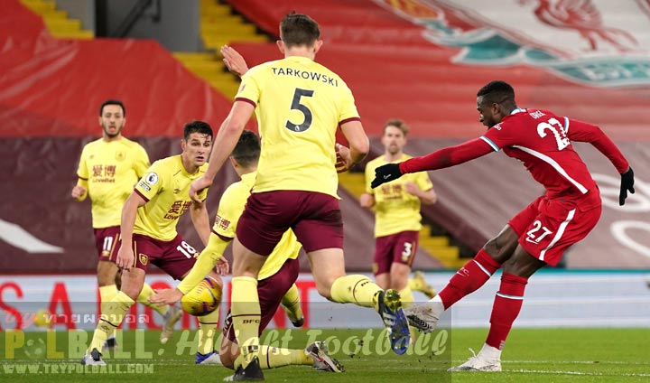 ไฮไลท์ฟุตบอล พรีเมียร์ลีก ลิเวอร์พูล 0-1 เบิร์นลี่ย์