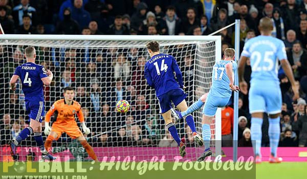 ไฮไลท์ฟุตบอล พรีเมียร์ลีก แมนเชสเตอร์ ซิตี้ 7-0 ลีดส์ ยูไนเต็ด